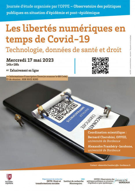 Les libertés numériques en temps de Covid-19. Technologie, données de santé et droit - Portail Universitaire du droit | Public Health - Santé Publique | Scoop.it