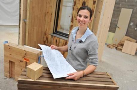 Anne Verdan, une ingénieure qui a la passion et la fibre du bois | Ouest France Entreprises | Eco-conception | Scoop.it