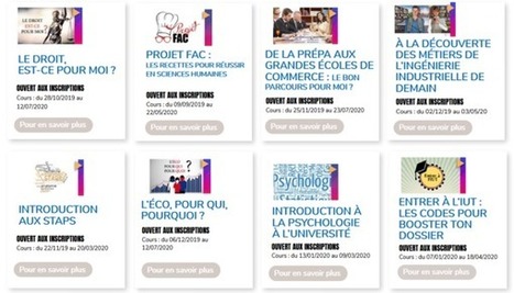 Etudes supérieures : des Moocs pour vous accompagner | Orientation Soft Skills et Métiers pour demain | Scoop.it