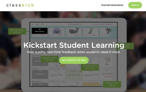 ClassKick. Plateforme d&rsquo;apprentissage en ligne sur tablettes et ordinateurs &ndash; Les Outils Tice | UseNum - Education | Scoop.it