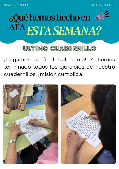&iquest;Qu&eacute; hemos hecho en AFA esta semana? - Del 3 al 7 de agosto | Alzheimer y m&aacute;s (Bolet&iacute;n n&ordm; 95) | Scoop.it