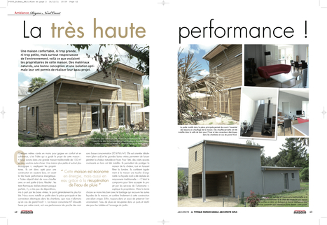 " Construire en bois Maisons d’Ambiance  (Janv-Fév-Mars 2012)- Projet a.typique Patrice Bideau " | Architecture, maisons bois & bioclimatiques | Scoop.it