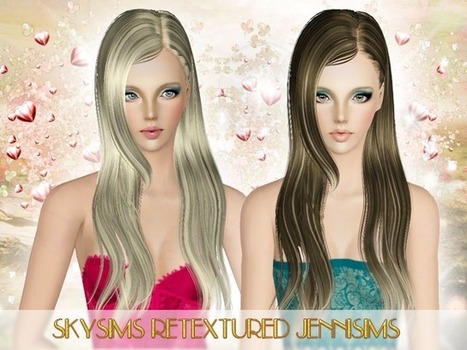 Jennisims: SkySims Hair 094 | Les Sims | Scoop.it
