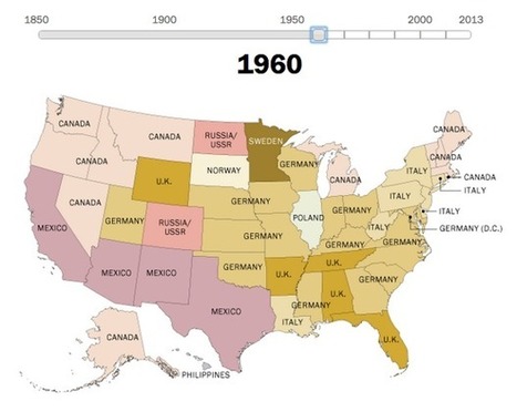 A State-by-State Map of Where U.S. Immigrants Came From | UNIT II APHuG | Scoop.it