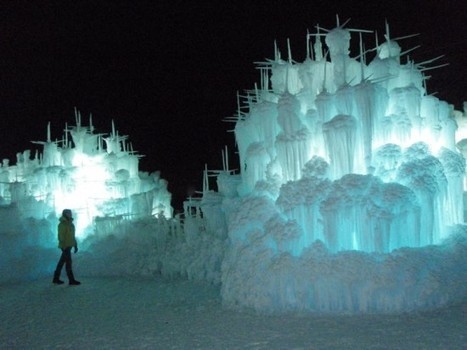 Artist Creates Incredible 25-Foot-Tall Castles from Icicles | Strange days indeed... | Scoop.it