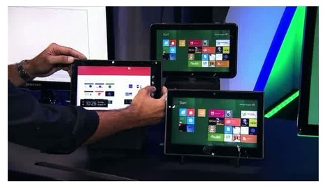 Microsoft demoes Windows 8 on Tegra 3 Tablet | Embedded Systems News | Scoop.it