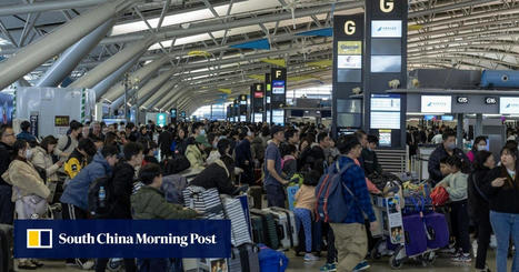 Japanese pack airports, railway stations in first New Year holiday travel rush since Covid-19 downgrade | Japanese Travellers | Scoop.it