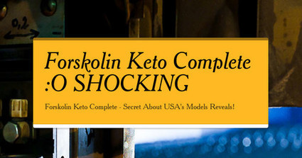 forskolin keto complete