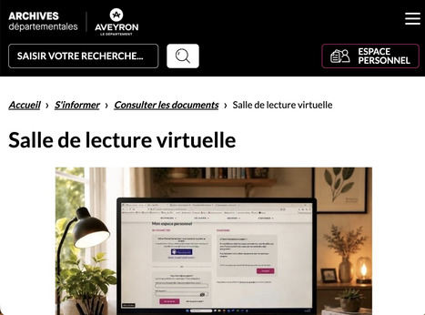 Aveyron : les Archives ouvrent leur salle de lecture virtuelle | La Biblioth&egrave;que de l'&Eacute;cole nationale des chartes-PSL vous accompagne dans la pr&eacute;paration aux concours | Scoop.it