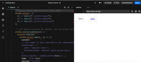 Piral : une bibliothèque JavaScript pour créer des micro-frontaux | Bonnes Pratiques Web & Cloud | Scoop.it