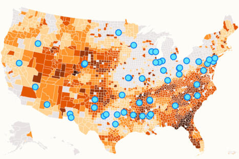 Map Shows Where Data Centers Are Being Built in Drought-Hit Areas | by&nbsp;Jasmine Laws and Daniel Orton | Newsweek.com | Surfing the Broadband Bit Stream | Scoop.it