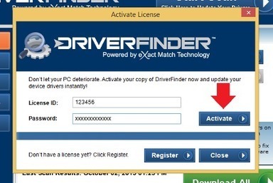 Driver finder код активации