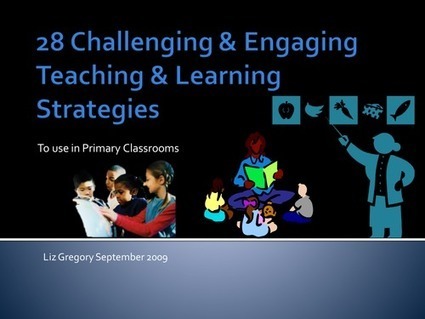 29 Challenging Teaching and Learning Strategies | Into the Driver's Seat | Scoop.it