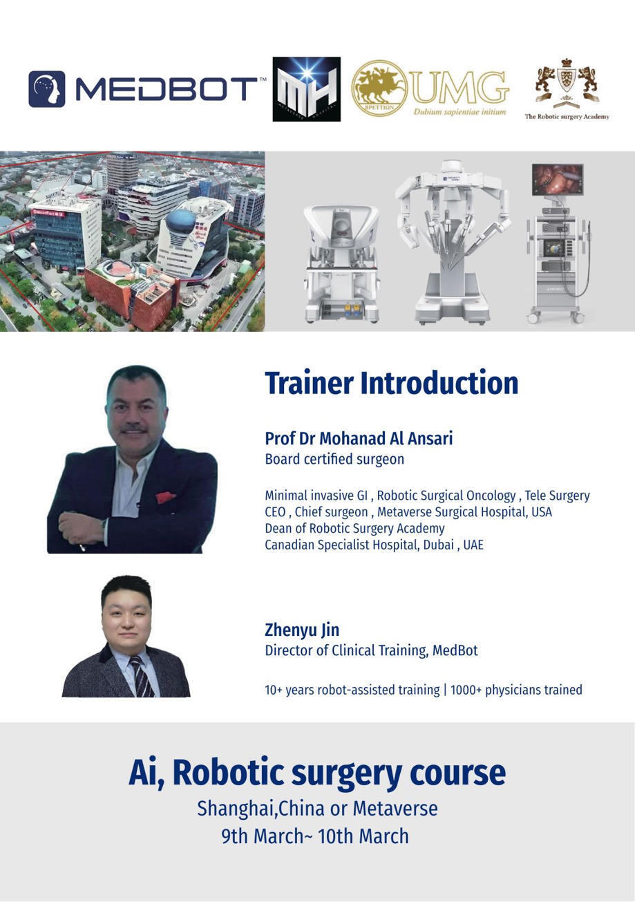 AI & Robotic Surgery Training Course—...
