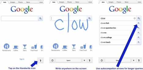 Google Handwrite Allows Handwritten Google Searches | Metaglossia: The Translation World | Scoop.it