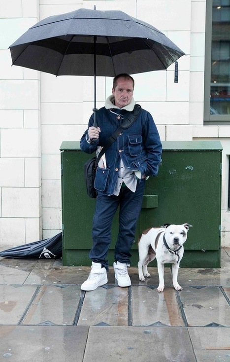 Londoner John Dolan, Artist, & George the Dog : Spitalfields Life | London Life Archive | Scoop.it