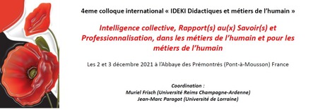 COLLOQUE INTERNATIONAL IDEM2 | Le fil d'actualités de l'URCA | Scoop.it