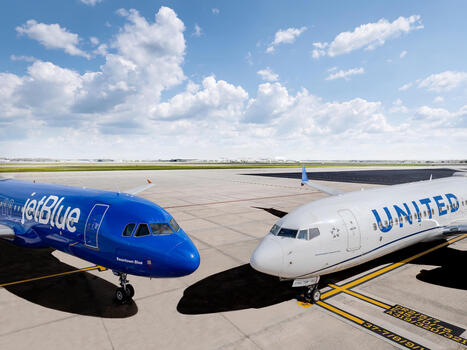 Blue Sky Goes Live: JetBlue, United Start Cross-Selling | Weekly Travel Update | Scoop.it