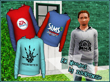 EA Hoodies << Akisima | Les Sims | Scoop.it