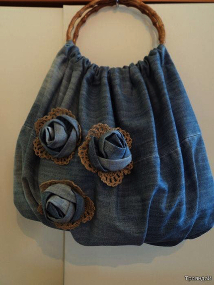 Creare borse di jeans è facile e diverte... Riuso creativo idee