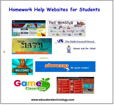 10 Great Homework Help Websites for Students | The 21st Century | Scoop.it