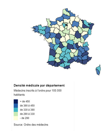 Where in France is there a shortage of doctors? | Buzz Francophone | Scoop.it