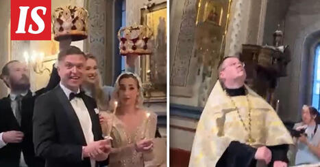 K&auml;sitt&auml;m&auml;t&ouml;n video &ndash; Salama iskee kirkkoon kesken h&auml;&auml;seremonian | Lehti | Scoop.it