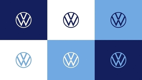 Volkswagen d&eacute;voile son nouveau logo | Graphic design | Scoop.it