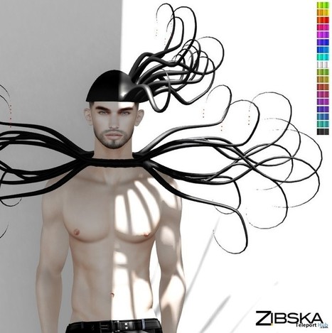 Kovos Headwear L'HOMME Magazine August 2018 Group Gift by Zibska | Teleport Hub - Second Life Freebies | Second Life Freebies | Scoop.it