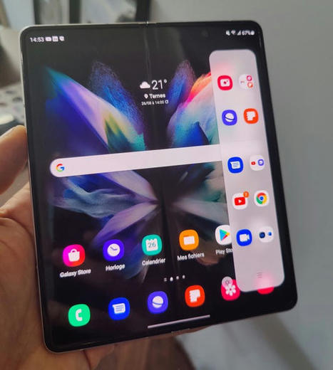 Prise en main du smartphone pliant Samsung Galaxy Z Fold 3, plus robuste, plus puissant et supportant un S Pen | ON-ZeGreen | Scoop.it