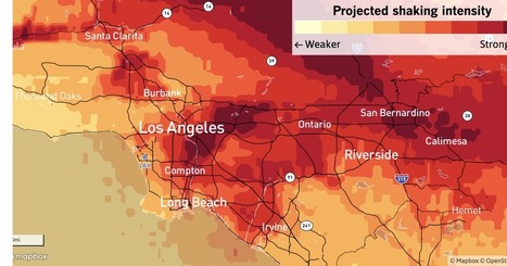'Tectonic time bomb:' Maps show where massive California earthquakes cause the most shaking and destruction | Sustainability Science | Scoop.it