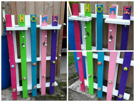 Porte Manteau D'entrée / Pallet Coat Rack | 1001 Pallets ideas ! | Scoop.it
