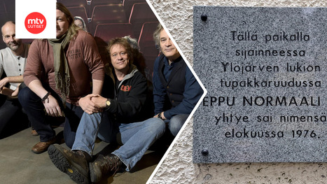 Eppu Normaali sai muistolaatan lukionsa "tupakkaruutuun" | A1Uutiset | Scoop.it