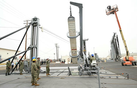 U.S. Navy Tests Underway VLS Reloading Mechanism  | DEFENSE NEWS | Scoop.it