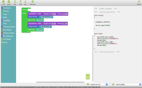 Programación Visual con Visualino | TECNOLOGÍA_aal66 | Scoop.it