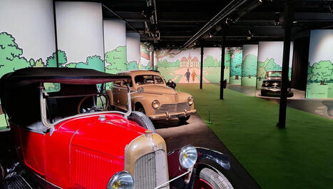 PHOTOS - Tintin en roue libre au musée de l'Automobile de Mulhouse ! - ici | Alsace Actu | Scoop.it