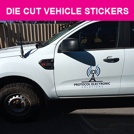Die Cut Car Stickers/Custom Shape Vehicle Decals! | Creative Signage & Innovative Printing Trends | Scoop.it