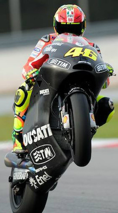 Twitter | @PaddockChatter: More of this from Rossi in 2012 | Ductalk: What's Up In The World Of Ducati | Scoop.it