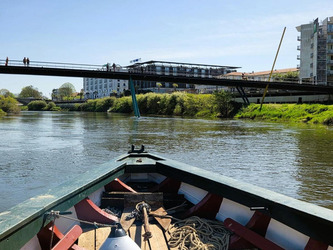 Saubusse&nbsp;: la galupe &laquo;&nbsp;Bayoune&nbsp;&raquo;, d&eacute;sormais dot&eacute;e de moteurs, a effectu&eacute; un voyage test jusqu&rsquo;&agrave; Dax | Landes - Conseils municipaux & communautaires | Scoop.it