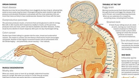 This Graphic Explains All the Health Hazards of Sitting for Too Long | Physical and Mental Health - Exercise, Fitness and Activity | Scoop.it