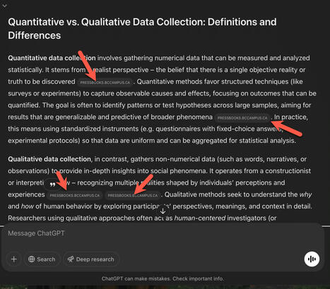 Be Careful Using ChatGPT Deep Search in Academic Research - Educators Technology | Artificial intelligence | Scoop.it