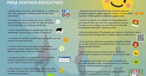 EL BLOG DE MANU VELASCO: COMUNICACIÓN DIGITAL EN REDES SOCIALES PARA CENTROS EDUCATIVOS | Educación y TIC | Scoop.it
