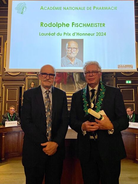 Rodolphe Fischmeister, lauréat du Prix d'Honneur 2024 de l'Académie Nationale de Pharmacie | Life Sciences Université Paris-Saclay | Scoop.it
