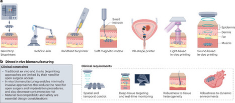 Emerging materials and technologies towards in situ biomanufacturing | Nrt | RMH | Scoop.it