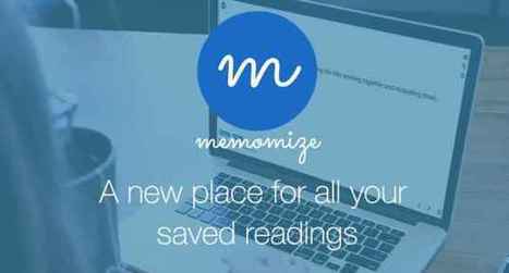 Memomize. Marquer, conserver et mémoriser du texte depuis un site – Les Outils Tice | Documentation juridique | Scoop.it