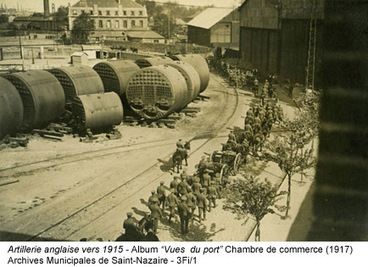 Les Britanniques à Saint-Nazaire vus par une Redonnaise - [Archives municipales de Saint-Nazaire] | Histoire 2 guerres | Scoop.it