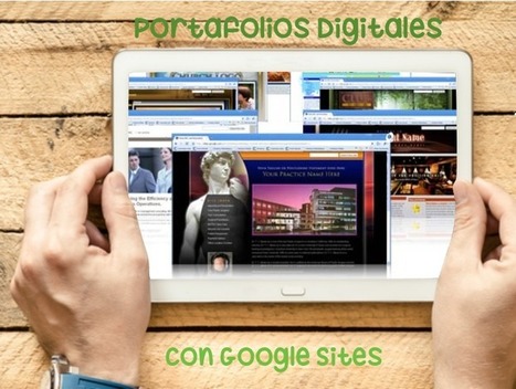 #temadeldía #PORTAFOLIODIGITAL #educacion // Tecducación | Portafolios Digitales con Google Sites | Educación, TIC y ecología | Scoop.it