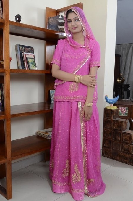 rajputi simple dress