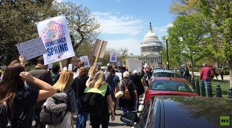 300+ arrested at ‘Democracy Spring’ sit-in at US Capitol (VIDEO) | Peer2Politics | Scoop.it