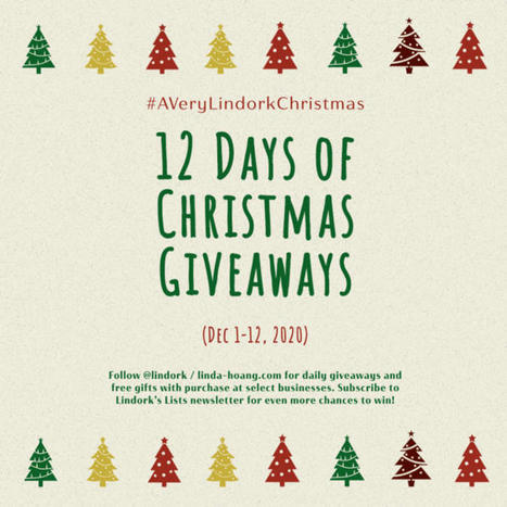 #AVeryLindorkChristmas – 12 Days of Christmas Giveaways (2020 Edition) – | Alberta Food Geeks | Scoop.it